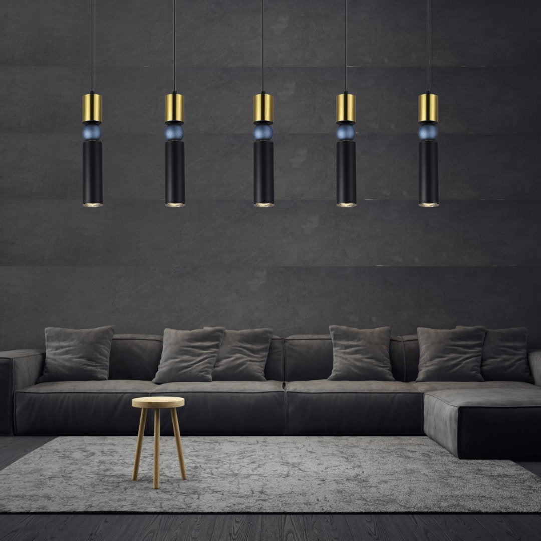 Venice 1 Light Luxury Single Pendant Light (GU10)-Pendant Light-COPY